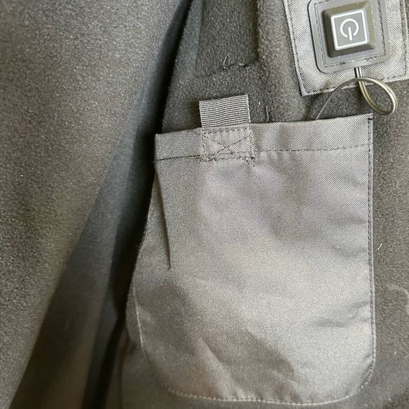 Hi vis heated waterproof lined jacket Type R Class 3 - Picture 7 of 13